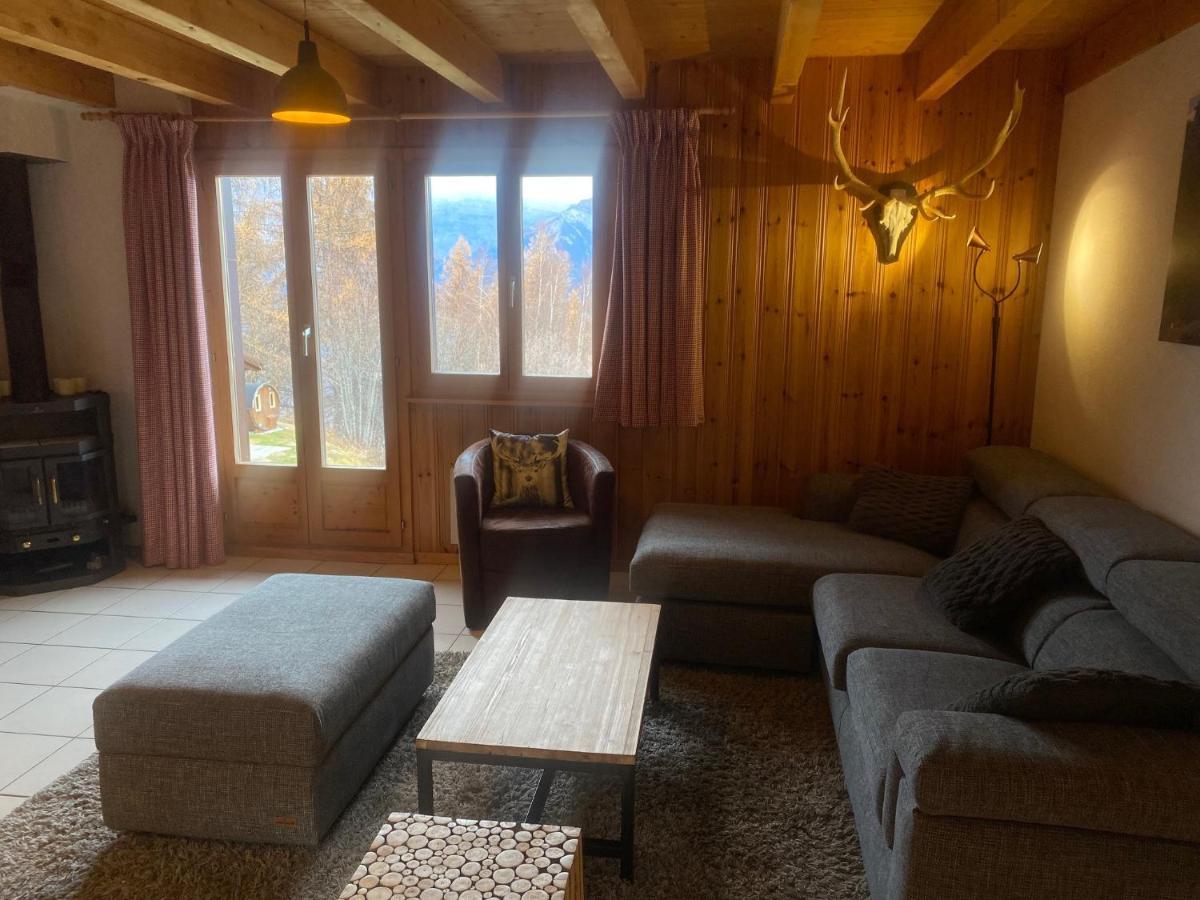 Vila Les 2 Sabots Nendaz Exteriér fotografie
